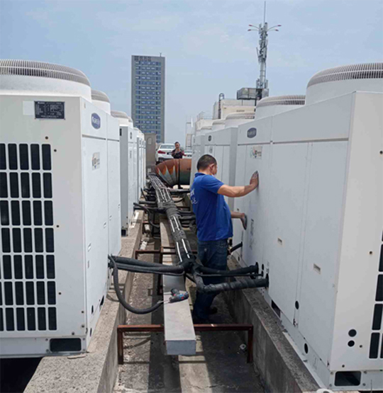 咸宁市中央空调制热和不制冷系统维修方法